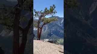 At the top of Yosemite Falls