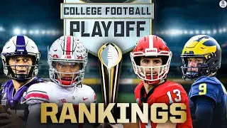Latest CFP Rankings: Georgia REMAINS No. 1, Michigan in TOP 3 | CBS Sports HQ