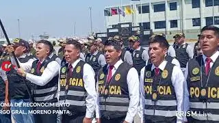  CEREMONIA DE  RECONOCIMIENTO AL GRAL. FRANCO MORENO PANTA COMO JEFE DE LA REGIÓN LA LIBERTAD 