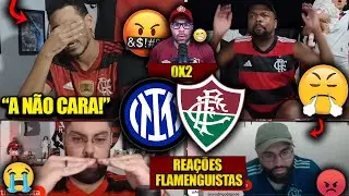 REA&Ccedil;&Otilde;ES dos FLAMENGUISTAS FURIOSOS com a CLASSIFICA&Ccedil;&Atilde;O do FLU - INTER MIL&Atilde;O 0X2 FLUMINENSE [REACT]
