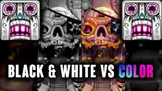 Temple Run 2 Spirits Cove Black & White Vs Color Android,iOS All Levels Game Play Endless Run #1806