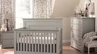 Check Munire Chesapeake Full Panel Crib, Grey Best