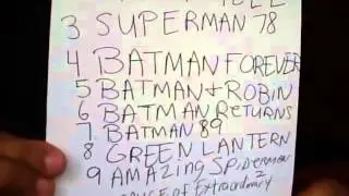 TOP 10 BEST COMICBOOK MOVIES OF ALL TIME!