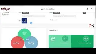 Portfolio Overlap Feature | #9 Know Your Finalyca