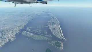 Microsoft Flight Simulator 2020 - Miami - External view to North