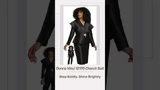 Black collection of church suits and dresses : Impeccable Design, Inspired by Faith.