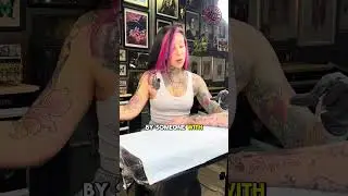 TATTOO ARTIST with NO TATTOOS?!