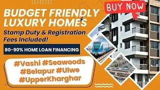 2025 New Year Property Sale: Book Your Future Today! Book Just ₹50K! Seawoods 1 BHK @35L 8 Flats