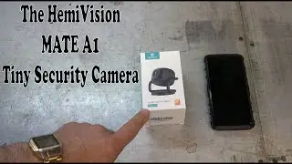 The HeimVision MATE A1 indoor security Camera. A Tiny Solution To Added Security Around The House.