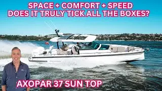 2024 Axopar 37 Sun Top Boat Walkthrough.