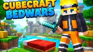 I tried cubecraft bedwars in Minecraft PE 🔥 