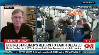 AIAA CEO Dan Dumbacher Discusses the Ongoing Starliner Mission | CNN Interview