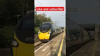 Pendolino passing at speed with a tone #trainvideos #railway #train #class390 #trainsatspeed #trains