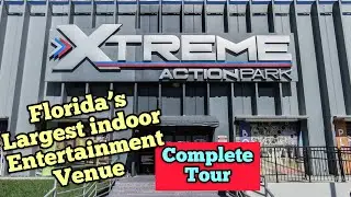 XTreme Action Park Tour 🥇Florida’s Biggest Entertainment Venue!!🎮🎳