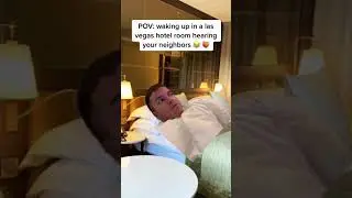 Las Vegas hotel room comedy 😂# #lasvegas #comedy #shorts #nostalgia #hotrls #relatable #travel