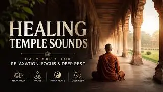 Healing Temple Sounds | Calm Music for Relaxation, Focus & Deep Rest