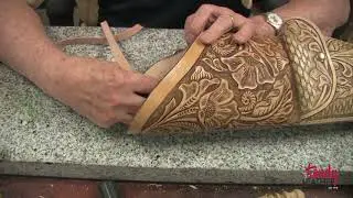 Learn How To Make Leather Quiver Part 3