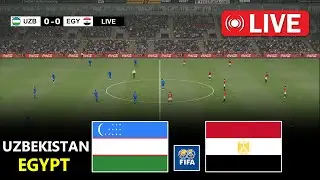 Uzbekistan vs Egypt | International Friendly Football Match 2025 | PES 21 Simulation Gameplay