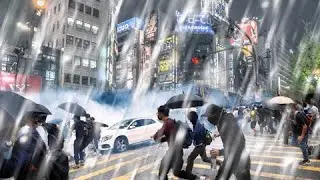 After Beijing, the sky attacks Japan! A hellish hailstorm has hit Honshu!