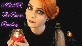 ASMR 'The Raven' | Whispered Poetry Reading & Soft Music