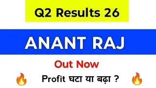 Anant Raj Q2 Results | Anant Raj Results | Anant Raj Share Latest News | Anant Raj Share