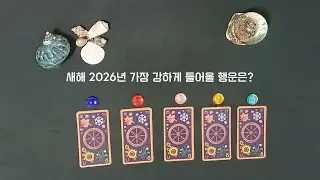 [타로] 새해 2026년 가장 강하게 들어올 행운은