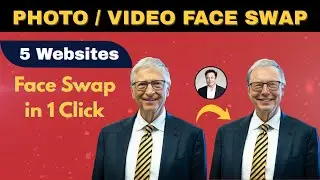 Trending -🔥 Top 5 FREE Websites to Face Swap Photos & Videos | Face Change Tutorial