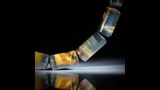 Edelsteincollier Tiger- / Falkenauge