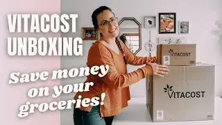 SIMPLE AFFORDABLE ORGANIC GROCERIES | VITACOST unboxing | grocery shopping