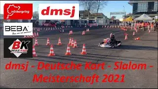 🏆🏁 dmsj Deutscher Kart Slalom Vize Meister 2021 Klasse 1 🇩🇪 Marco Poschinger 🏆🏁