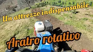 Aratro rotativo e fare l'orto sarà più facile