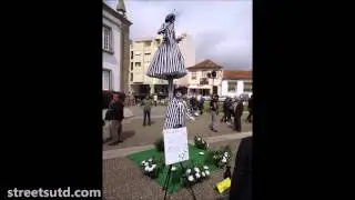 Levitating Human Statues