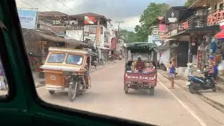Tricycle Ride in Coron, Palawan, Philippines