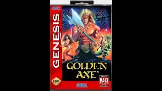 Sega Mega Drive 2 (Smd) 16-bit Golden Axe 1 Полное прохождение
