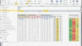 Excel conditional formatting
