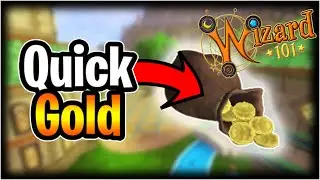 Wizard101: fast and easy gold no farming, no battles!!