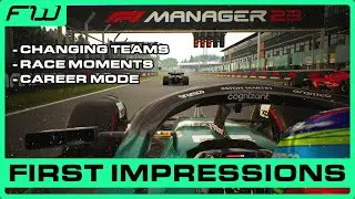 I Played F1 Manager 23: First Impressions
