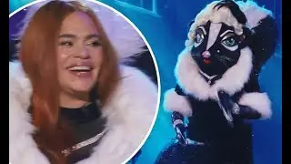 The Masked Singer Faith Evans takes off Skunk mask after elimination