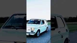 126p  drive #automobile #oldtimer #diy #pov #fiat126p #drone