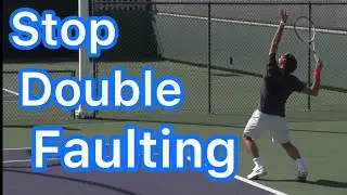 Stop Double Faulting | 3 Helpful Tennis Serve Tips