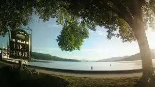 Exploring Lake George: Canada Street, Lake George Battlefield, Beach Road - Dash Cam Video