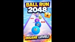 Ball Run 2048 🔴Live gameplay Part 4 #shorts #gaming #gameplay