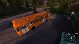 Bus World - Развозим рабочих на ЧАЭС #1