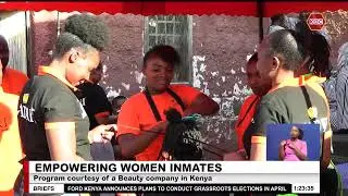 Inmates at Lang&rsquo;ata Women's Prison begin hairdressing training