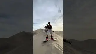 Sandboarding in Peru