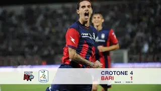 Crotone - Bari 4-1 · Highlights ampia sintesi · 4° Giornata Serie B 2015/2016