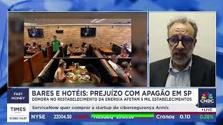 CNBC: Falta de energia em S&atilde;o Paulo afeta bares, restaurantes e hot&eacute;is