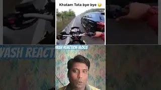 Shocking bike accident caught on camera! #motovlog #comedy #bike #funny #comedy #shorts #viral