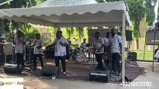 Menhyia Palace dances to Pure High life tunes from the Mesduah Band