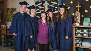 High School Seniors Return to Surprise Retiring 1st Grade Teacher